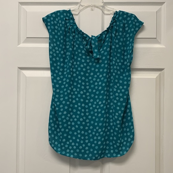 LC Lauren Conrad 100% Polyester Sleeveless Blouse, L - Picture 3 of 12